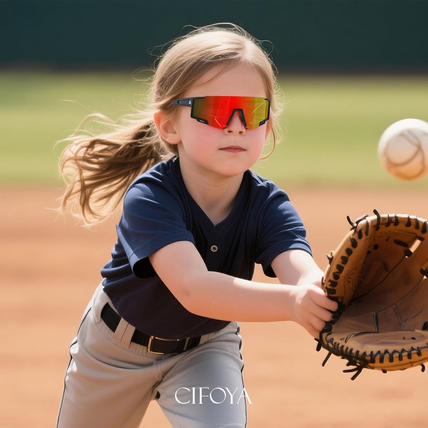Skiennix Kids Sunglasses - UV400 Protection for Boys & Girls Age 6-14 | 3-Pack Sports Shades