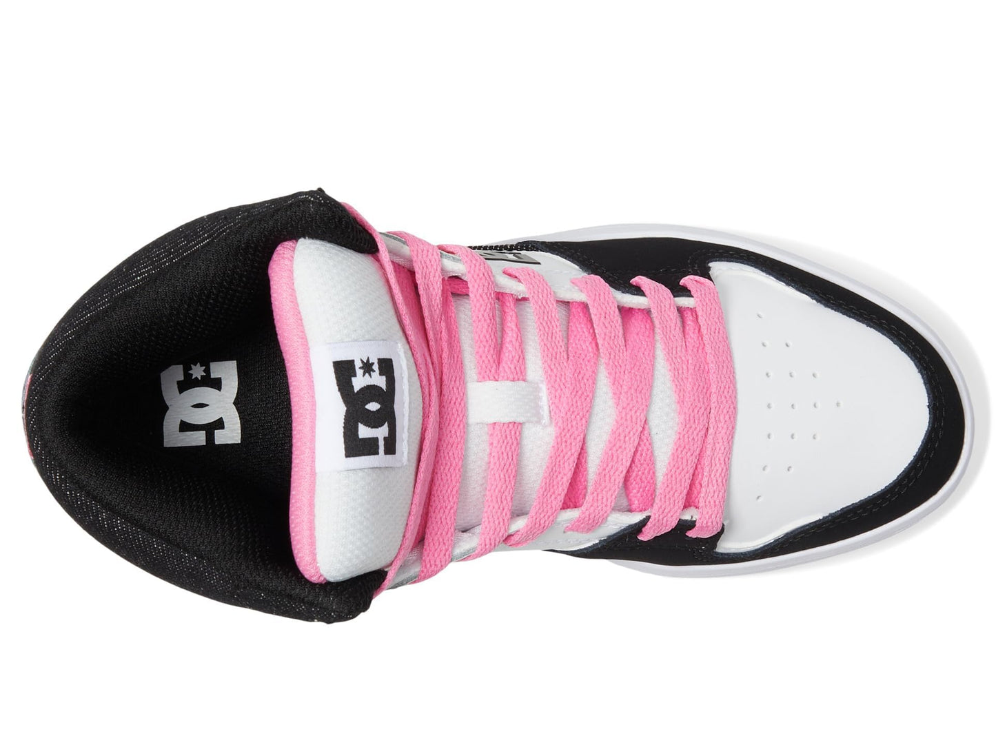 DC Shoes Cure High- Black/Crazy Pink/Denim- 3.5