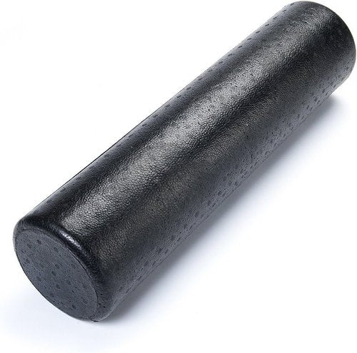 Black Mountain Products Foam Roller - High Density Extra Firm for Muscle Recovery | 36-Inch Black
