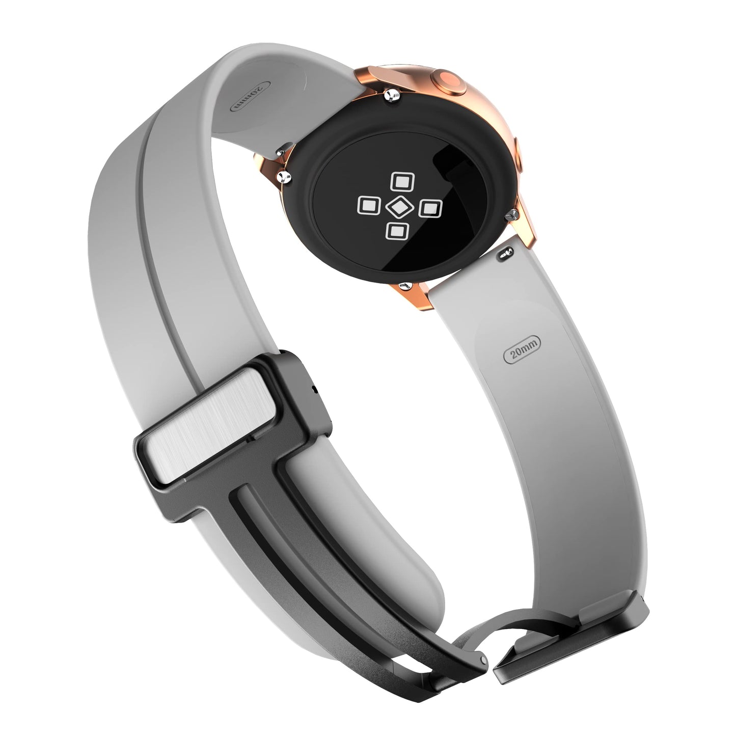 Lamshaw Compatible wit CMF Watch 3 Pro Band, Soft Silicone Sport Wristband Replacement Straps Compatible for CMF Watch Pro 1, 2, 3 Pro Smartwatch