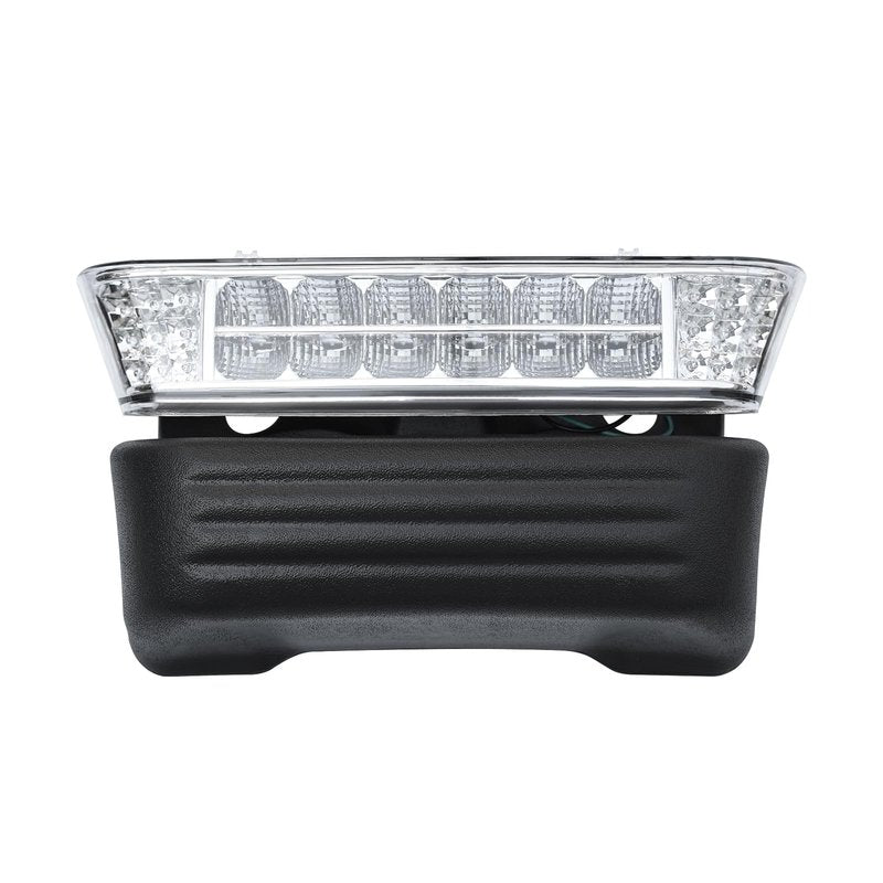 Orle Oko Golf Cart Precedent LED Headlight Light Kit Compatible with Club Car Precedent 2004-Up Front Replace Head Light 12V Light Kit Assembly with Bumper For Club Car Precedent Gas and Electric