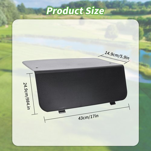 10L0L Golf Cart Rear Body Access Panel Compatible with EZGO RXV 2008-2015 G&E Golf Cart Model, OEM# 600249
