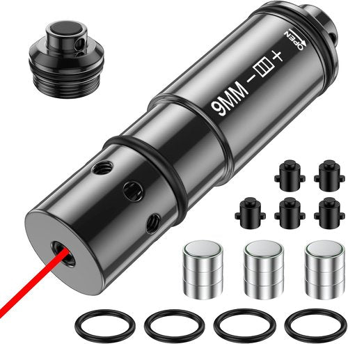 LaserLyte 9MM/223REM/380ACP/38SPL Training Cartridge - Dry Fire System with Batteries & O-Rings