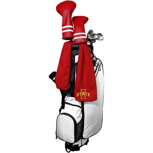 Team Golf NCAA Iowa State Cyclones Microfiber Golf Towel, 16x40 (Multicolor)