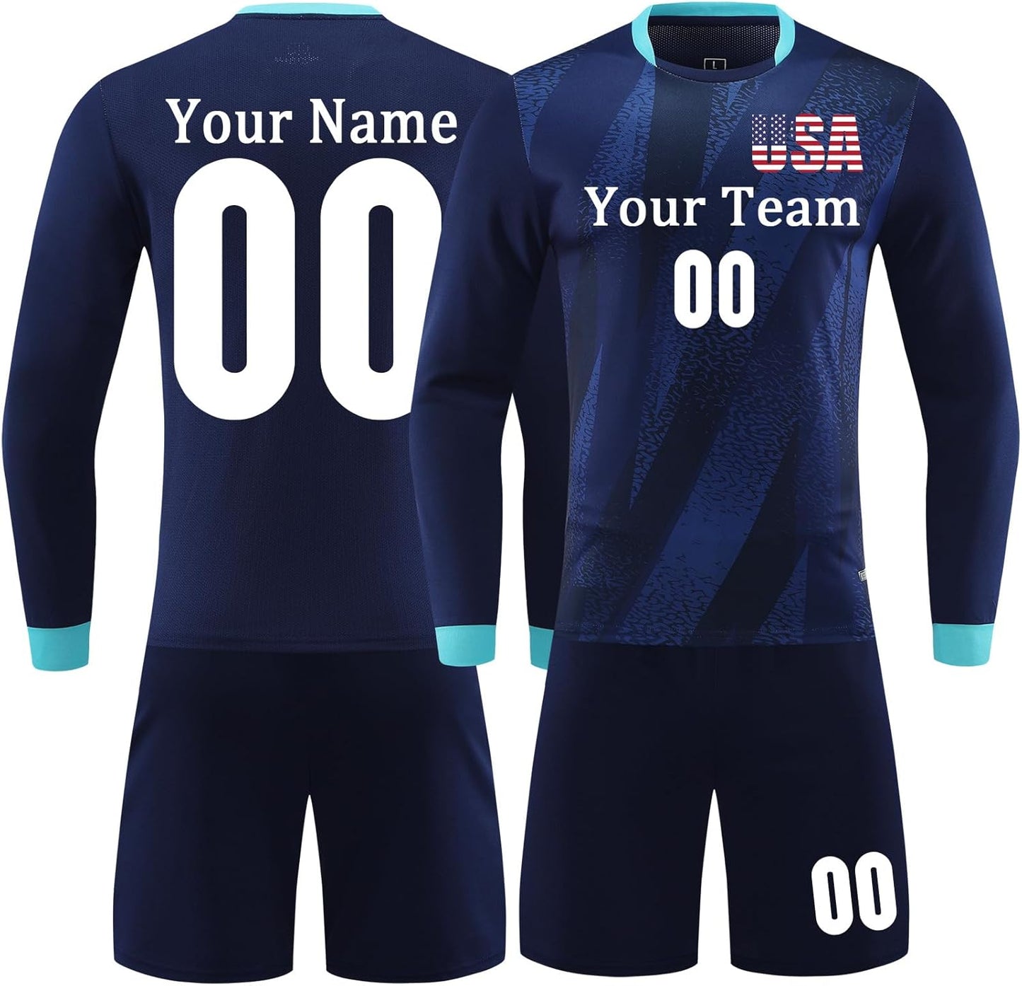 Skiennix Custom Goalie Jersey - Personalized Goalkeeper Jersey for Kids, Youth & Adults | Men & Women Sizes Available