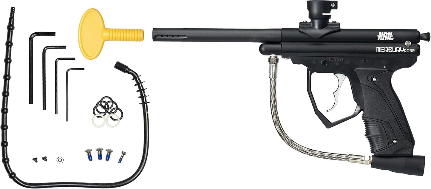 Mercury Rise .50 Caliber Semi-Automatic Paintball Gun Marker - High Precision Performance