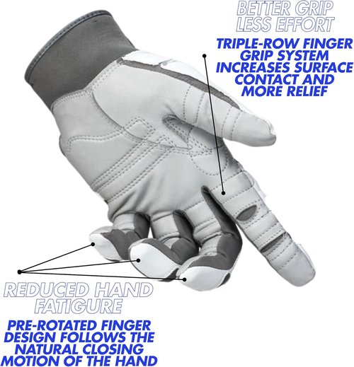 Bionic Men's ReliefGrip 2.0 Golf Glove - Enhanced Comfort & Grip for Improved Performance