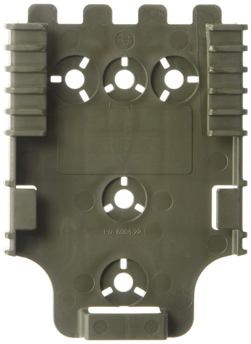 Safariland Quick Locking System Kit with QLS 22 Receiver Plate, OD Green, 6004-22-56