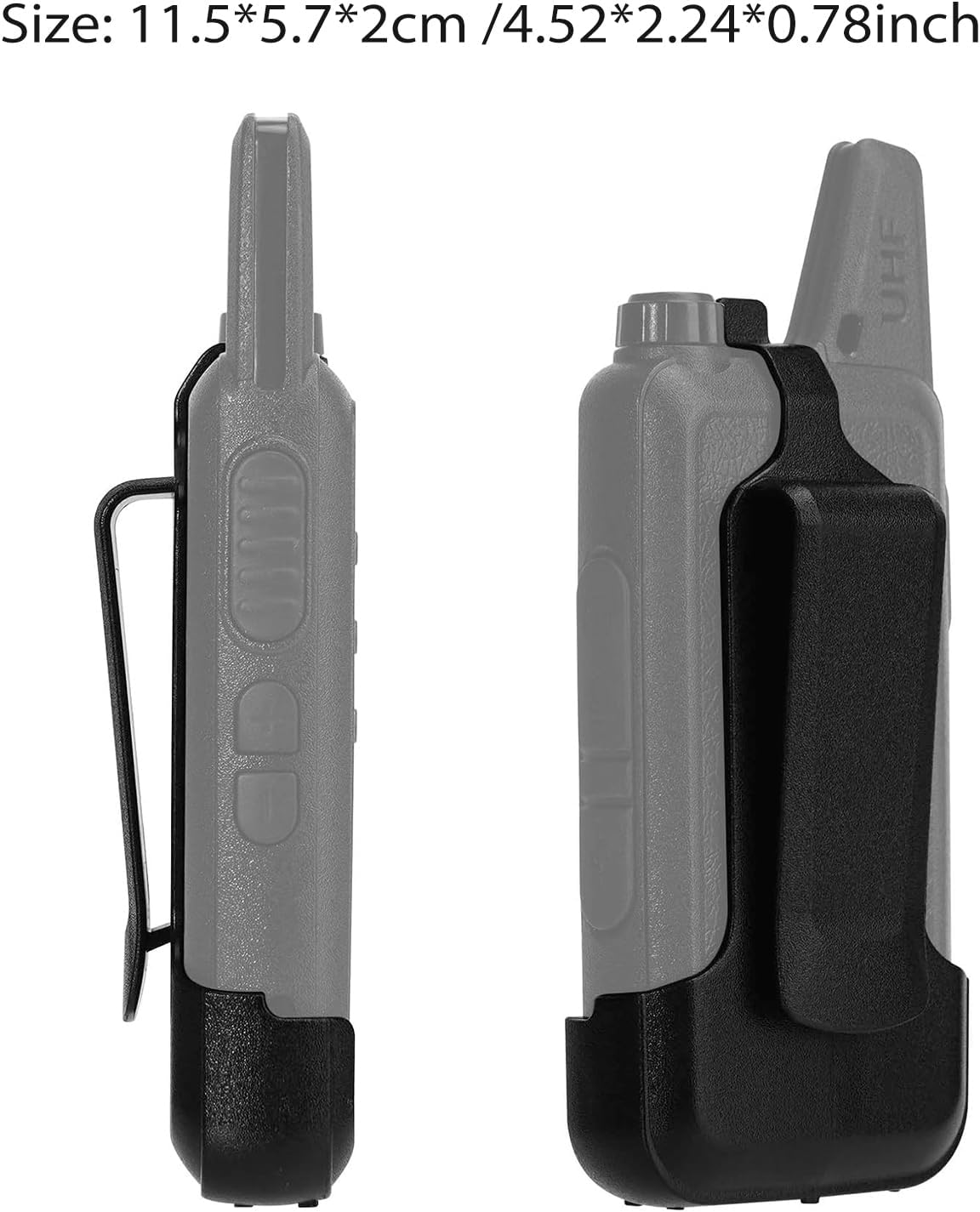 Retevis RT22 Walkie Talkie Belt Clips - Compatible with RT22, RT22S, and More | 2 Pack