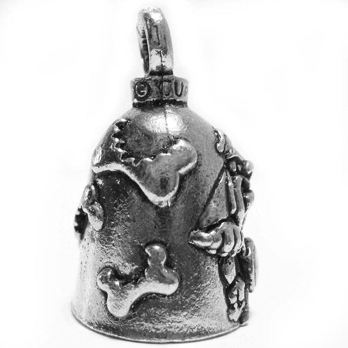 Guardian Bell Bad to the Bone Bulldog Good Luck Motorcycle Bell or Key Ring