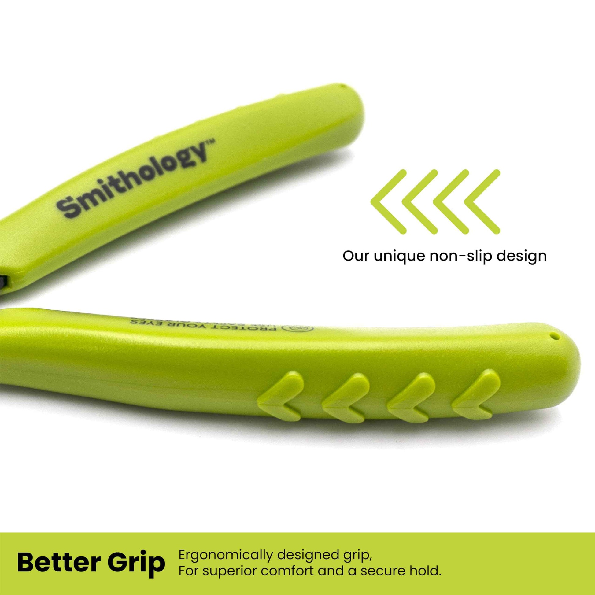 Smithology 5.3" Mini Needle Nose Pliers 3-Pack | Precision Long Nose Pliers with Serrated Jaws, Perfect for Jewelry Making, Electronics & Crafts