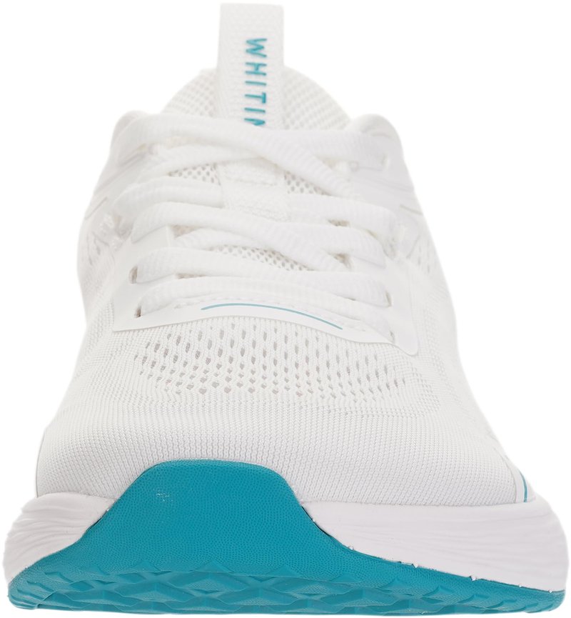WHITIN Women's Zero Drop Wide Width Toe Box Road Running Shoes Size 9.5 Comfortable Slip Resistant Casual Walking Tennis Footwear 41 White