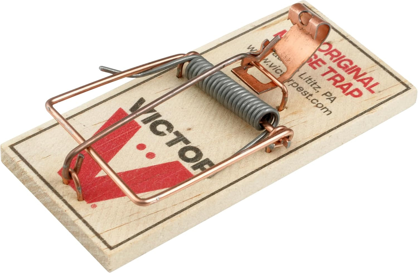 Victor Mouse Traps | M150-12 Wooden Traps with Metal Pedal - Eco-Friendly Pack of 12