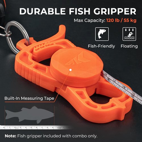 KastKing Weighmaster Fishing Scale - High-Precision Digital Display, 120 lb Capacity, Waterproof Design