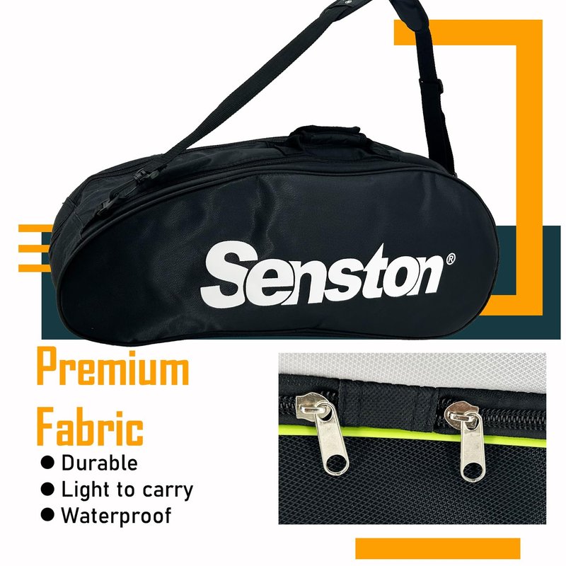 Senston Tennis/Badminton Racket Bag,Single Shoulder Tennis Racket Bag,Waterproof And Dustproof.