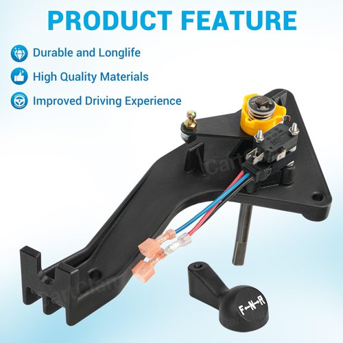 CartClan Club Car F&R Shifter Assembly for 2004-2015 Precedent Gas Golf Cart with Kawasaki FE290 & FE350 Engine OEM# 102514602 102514601