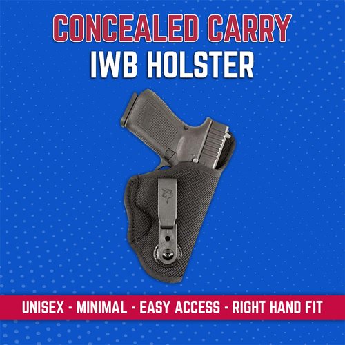 DeSantis Variable 87 IWB Holster - Compatible with Diamondback DB380, Kimber Solo, Kahr P380, Keltec P3AT, Ruger LCP/LCP II/LCP Cust, S&W Bodyguard 380, Sig P238/P238 Equinox, Beretta Pico - Black
