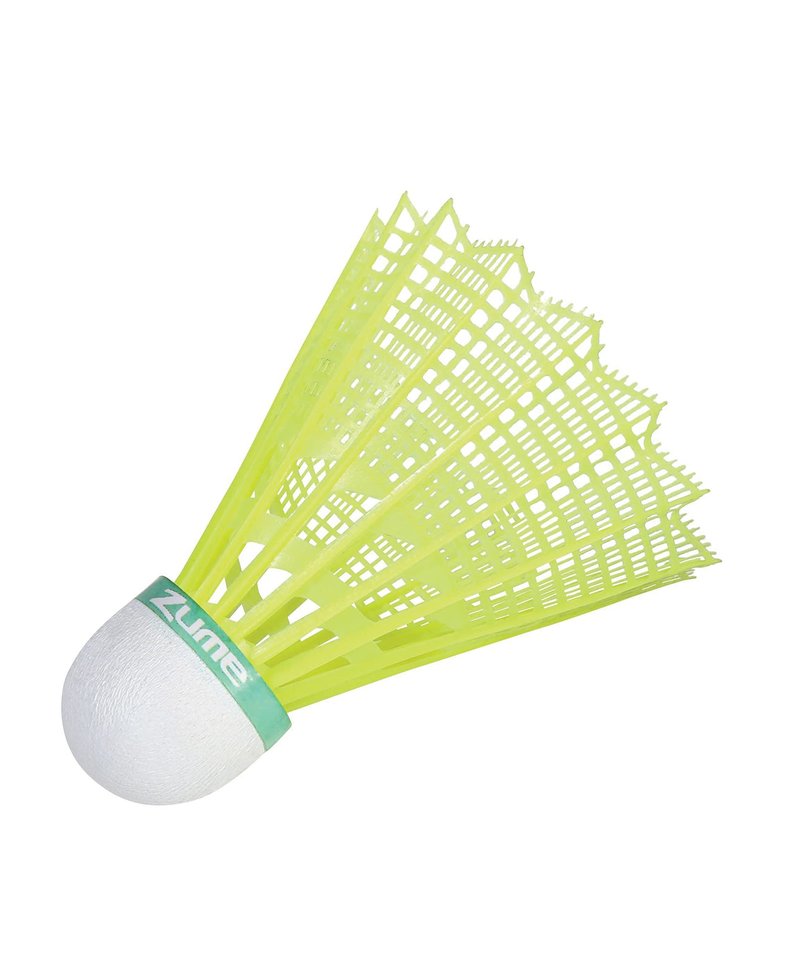 Zume Games Portable Badminton Set – 4 Rackets, 2 Shuttlecocks, Freestanding Net, and Carrying Case – Quick Setup Outdoor Game for Backyard, Beach, Camping, and Family-Friendly Activities