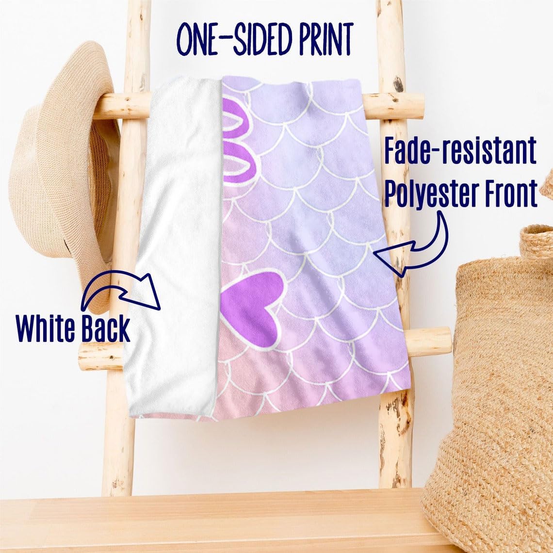 Novgarden Personalized Beach Towels - Custom Quick Dry Microfiber for Kids | 30”x60” Easter Gift