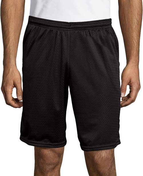 Hanes Men's Mesh Pocket Shorts - Comfortable & Breathable Design | Perfect for Activewear