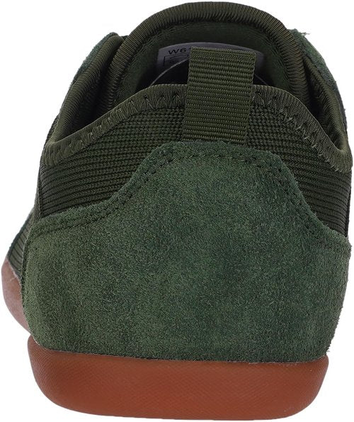 WHITIN Mens Wide Width Toe Box Barefoot Shoes Zero Drop Sole Sneaker Minimalist Knit Size 11 Knit Minimus Training Weightlifting Walking Green 45