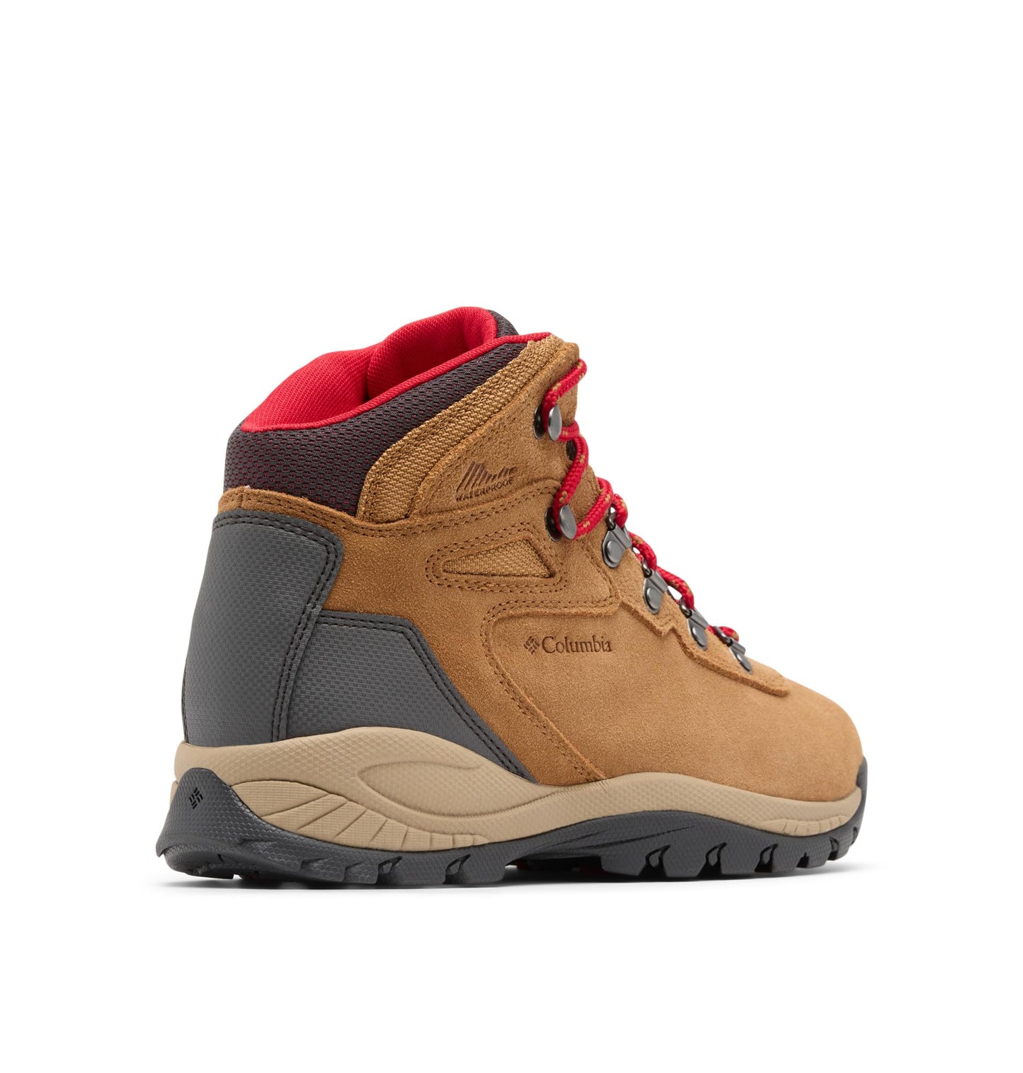 Columbia Women's Newton Ridge Plus Waterproof Amped, 2024 Elk/Mountain Red, 5.5