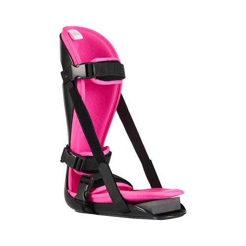 honarry Plantar Fasciitis Night Splint, Adjustable Foot Brace for Pain Relief, Achilles Tendonitis Night Splint Women(Black Shell and Pink lining S)