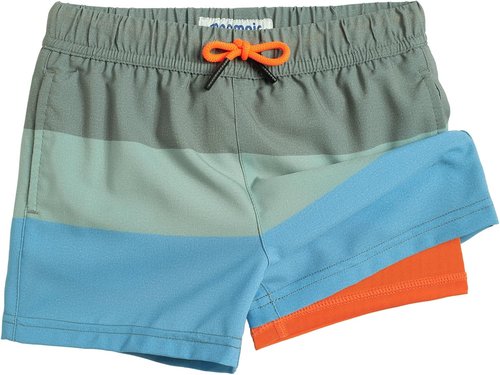 Maamgic Boys Swim Trunks - Compression Liner Toddler Stretch Swim Shorts for Comfort