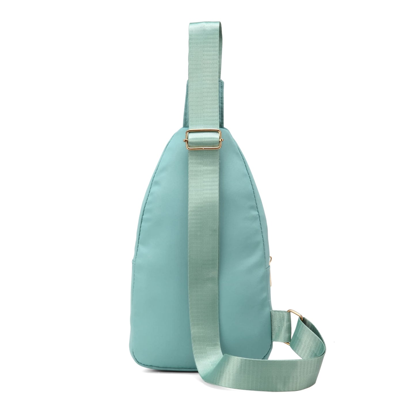 AOSTIHOT Small Sling Backpack Crossbody Sling Bag for Women, Casual Chest Daypack Cross Body for Travel Running Hiking Green