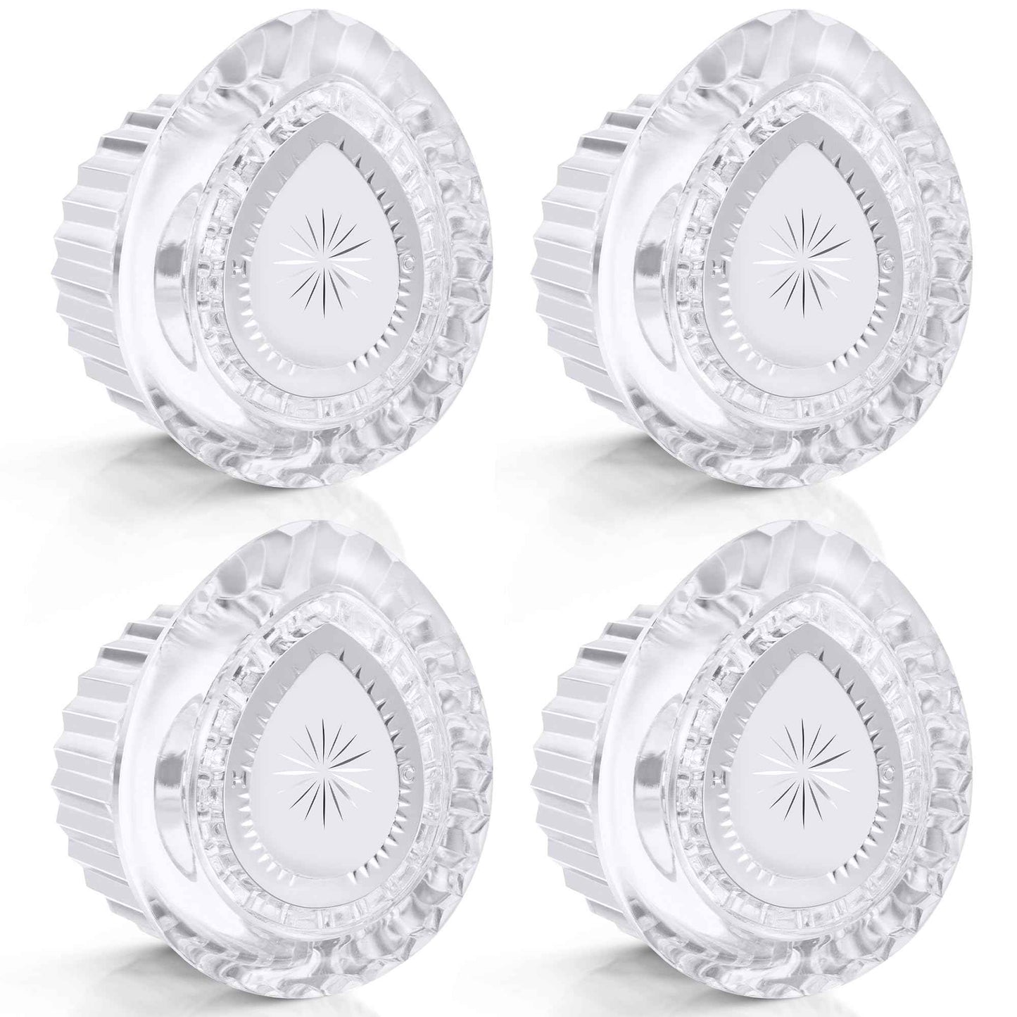 Enhon 4 Piece Replacement Kit for Moen 100710 Handle, Compatible Single Handle Faucet, Chrome Insert