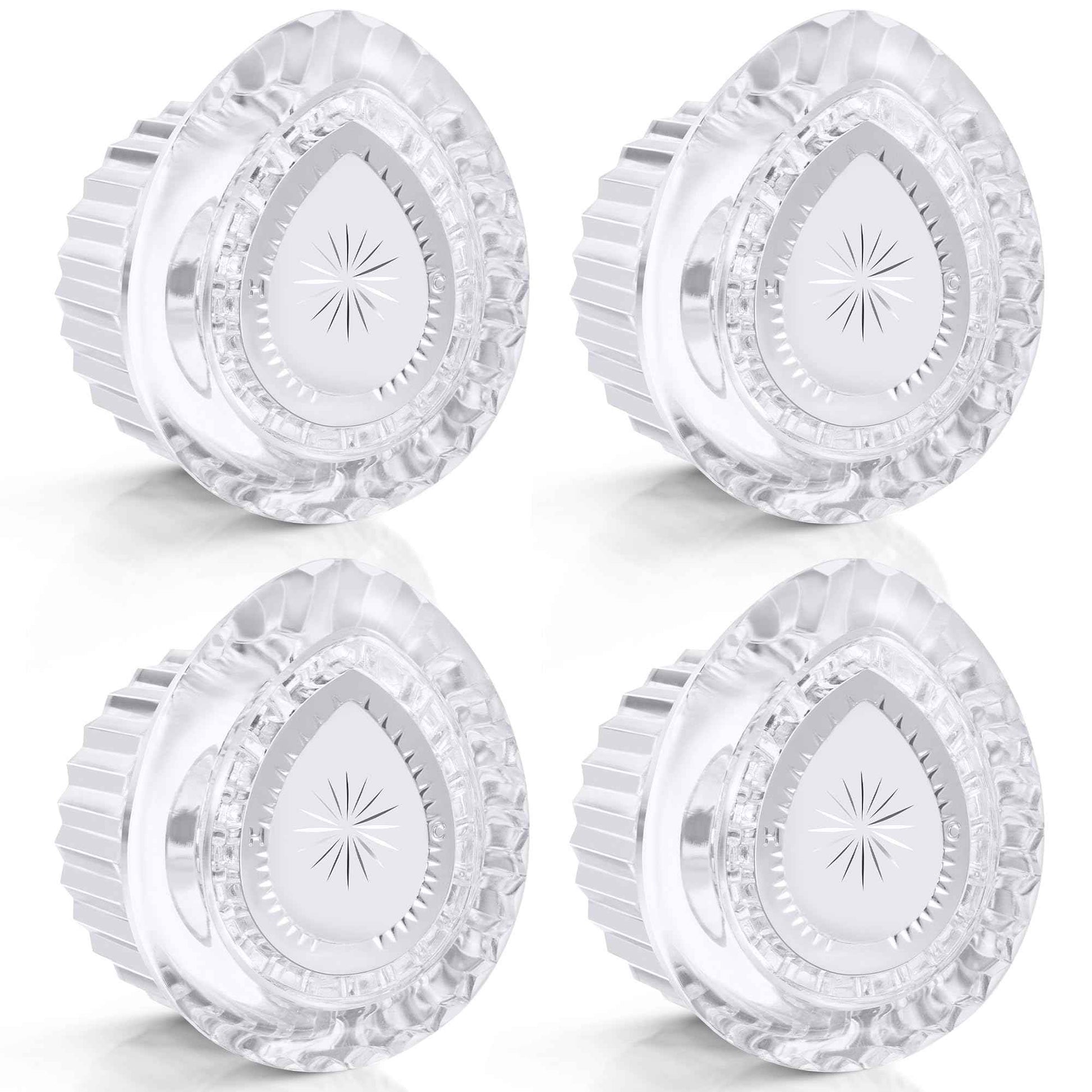 Enhon 4 Piece Replacement Kit for Moen 100710 Handle, Compatible Single Handle Faucet, Chrome Insert