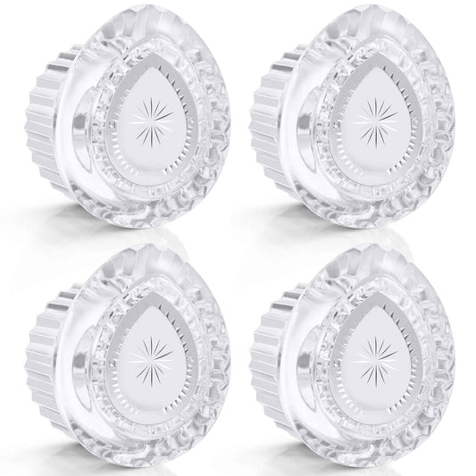 Enhon 4 Piece Replacement Kit for Moen 100710 Handle, Compatible Single Handle Faucet, Chrome Insert