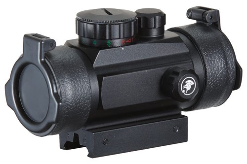 Lancer Tactical CA-412BN Airsoft Red & Green Dot 1X Scope - Black