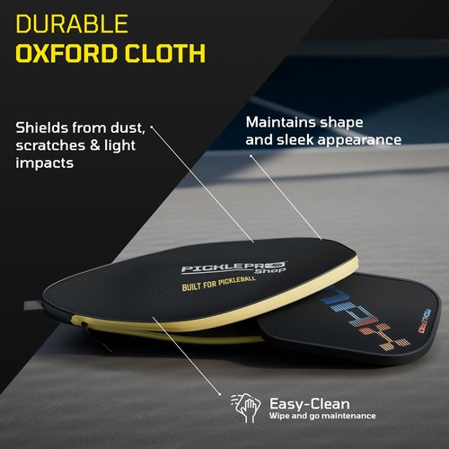 Paddle Sleeve Pickleball Paddle Cover – Slim Oxford Cloth Pickleball Case, Lightweight Cover for Standard Paddles, Travel-Ready