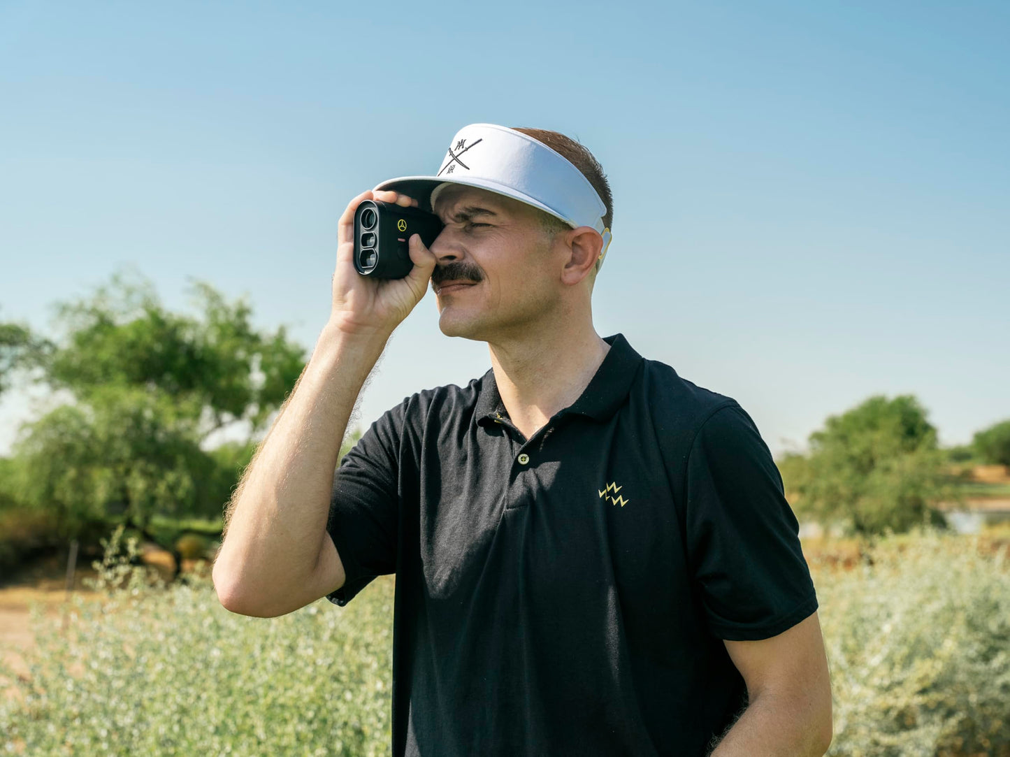 TecTecTec PINM8 Golf Rangefinder with Slope and Pinseeker – High-Precision Laser Range Finder – Black LCD, Target Lock, USB-C – Fast Multi-Distance Scanning – Golf Accessories for Men and Women