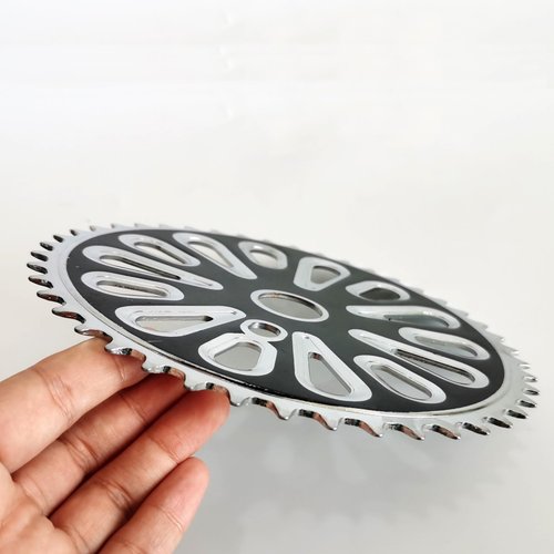 DONSP1986 2'' Wide Pedal Crank Kit Part 40T/44T Sprocket Only - Bicycle Wide Crank Sprocket (Black, 44T)