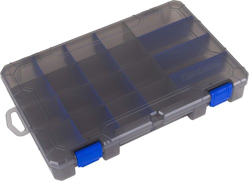 Flambeau Outdoors Zerust MAX 4004ZM Tuff Tainer | Fishing Tackle Storage Box with 20 Compartments - 11" L x 7.25" W x 1.75" D