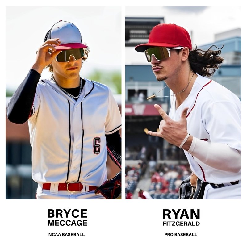 VELO Shades – Hollywood – Baseball/Softball Sunglasses – By Jax of The Bullpen Training (White Gold, Lrg Adlt)