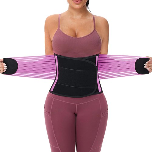 KOOCHY Waist Trainer - Adjustable Sweat Band for Tummy Control & Weight Loss | Fitness Gym Accessory