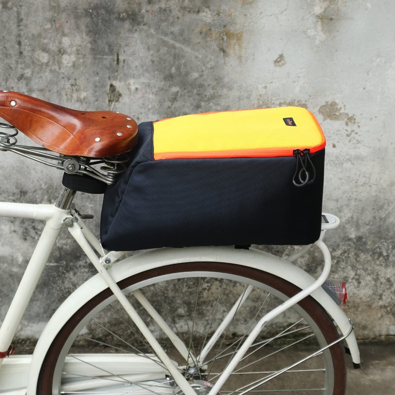 TOURBON Bike Trunk Bag Bicycle Rack Rear Pannier
