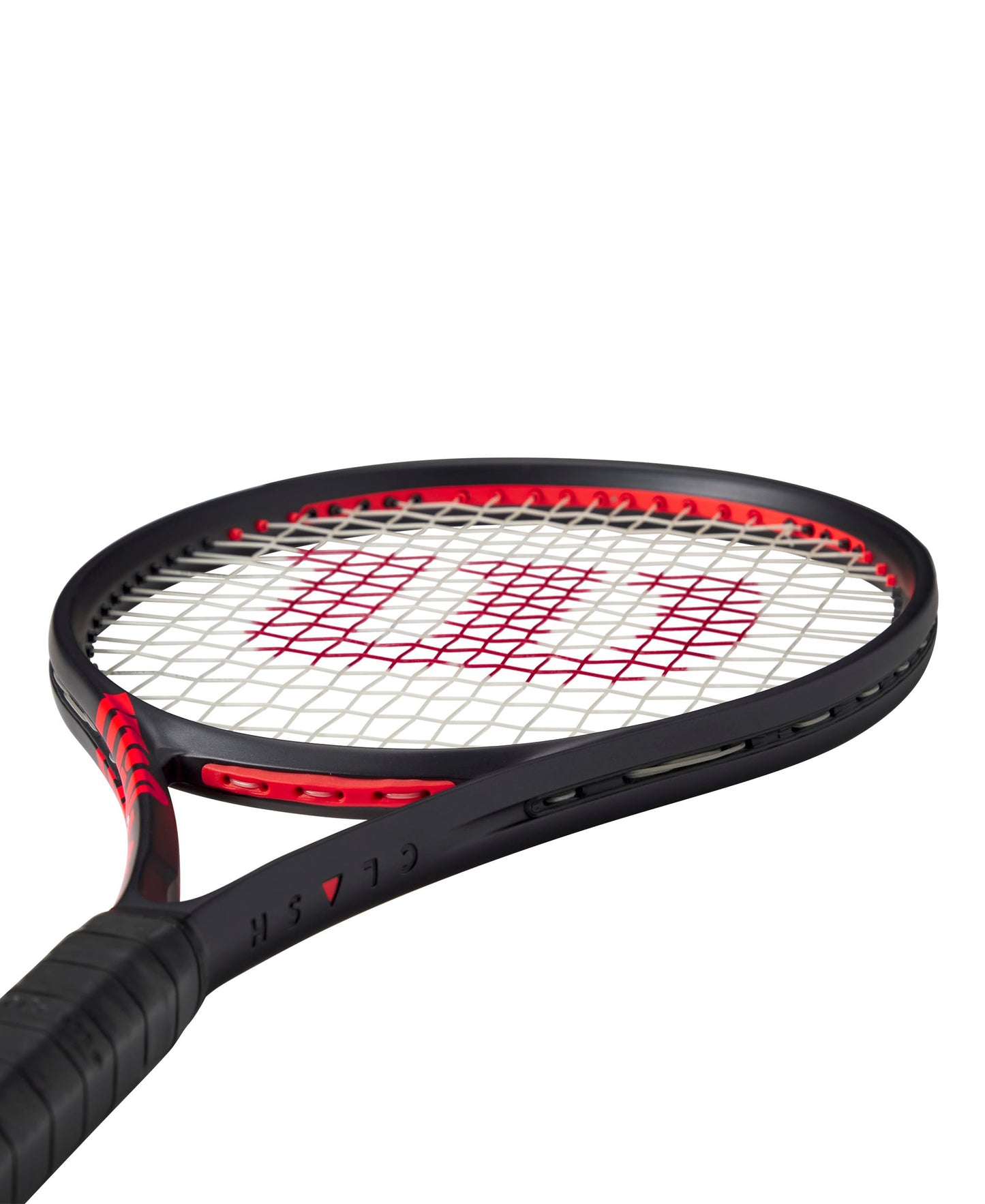 Wilson Clash 100 V3 Strung Adult Performance Tennis Racket - Grip Size 1-4 1/8", Strung with Sensation 16 Natural at Mid Range Tension