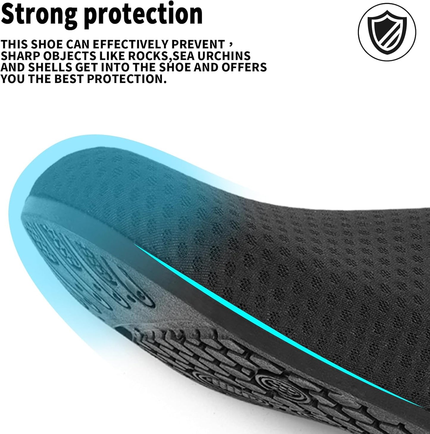 Racqua Water Shoes - Versatile Swim Aqua Socks for Men & Women | Lightweight & Quick-Drying