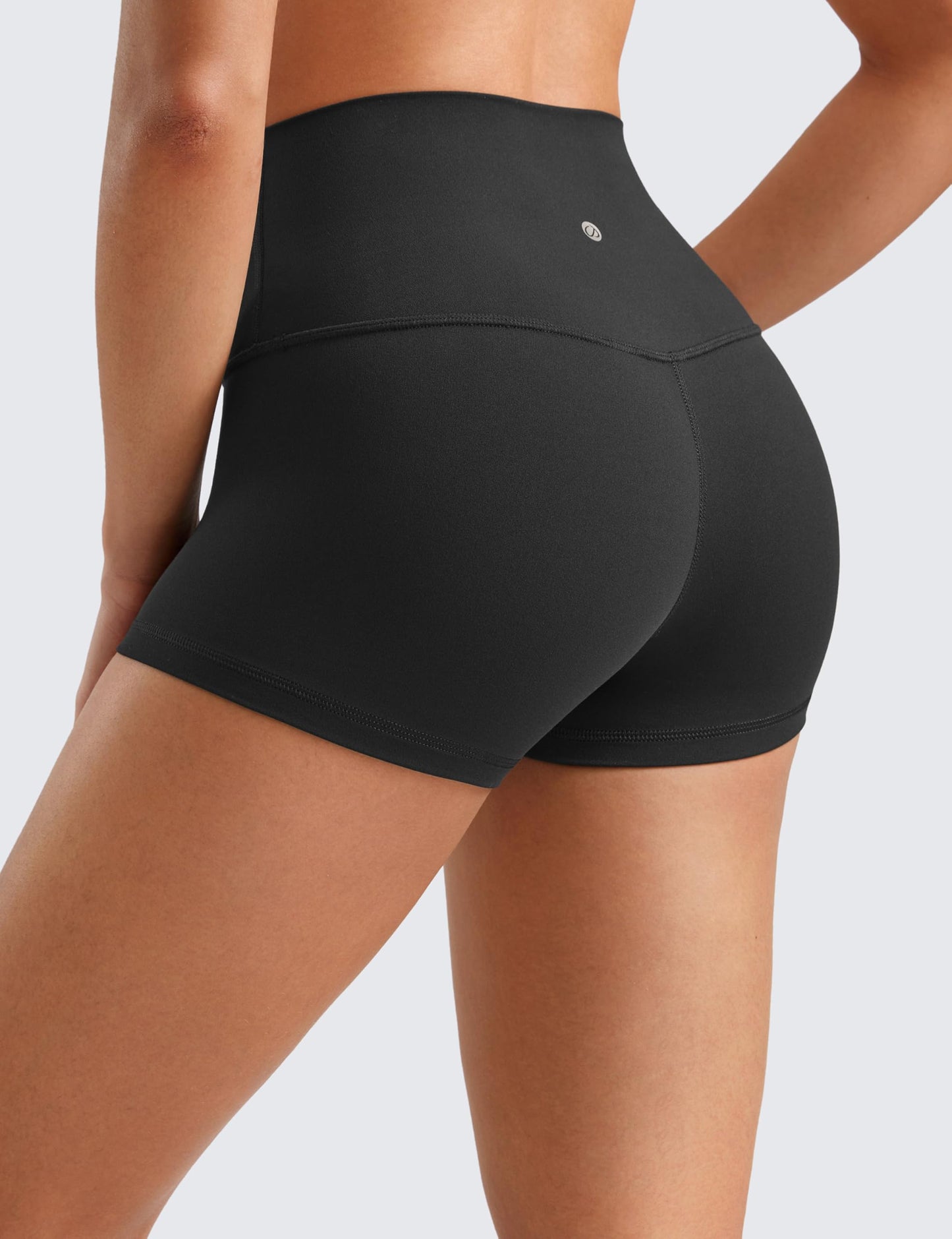 CRZ YOGA Butterluxe Biker Shorts 2.5" Black Small