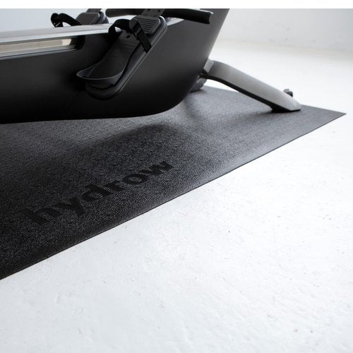 Hydrow Under Machine Mat for Exercise Equipment, Non-Slip Exercise Mat for Stability and Floor Protection, Suitable for Rowing Machine, Treadmill, Bike and Home Workout (3'L x 7.5'W X 0.125' Thick)