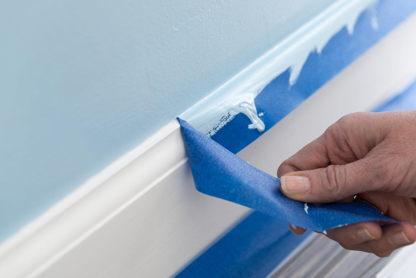 Duck Clean Release Blue Painter's Tape 1.5-Inch (1.41-Inch x 60-Yard), 16 Rolls, 960 Total Yards, 284373