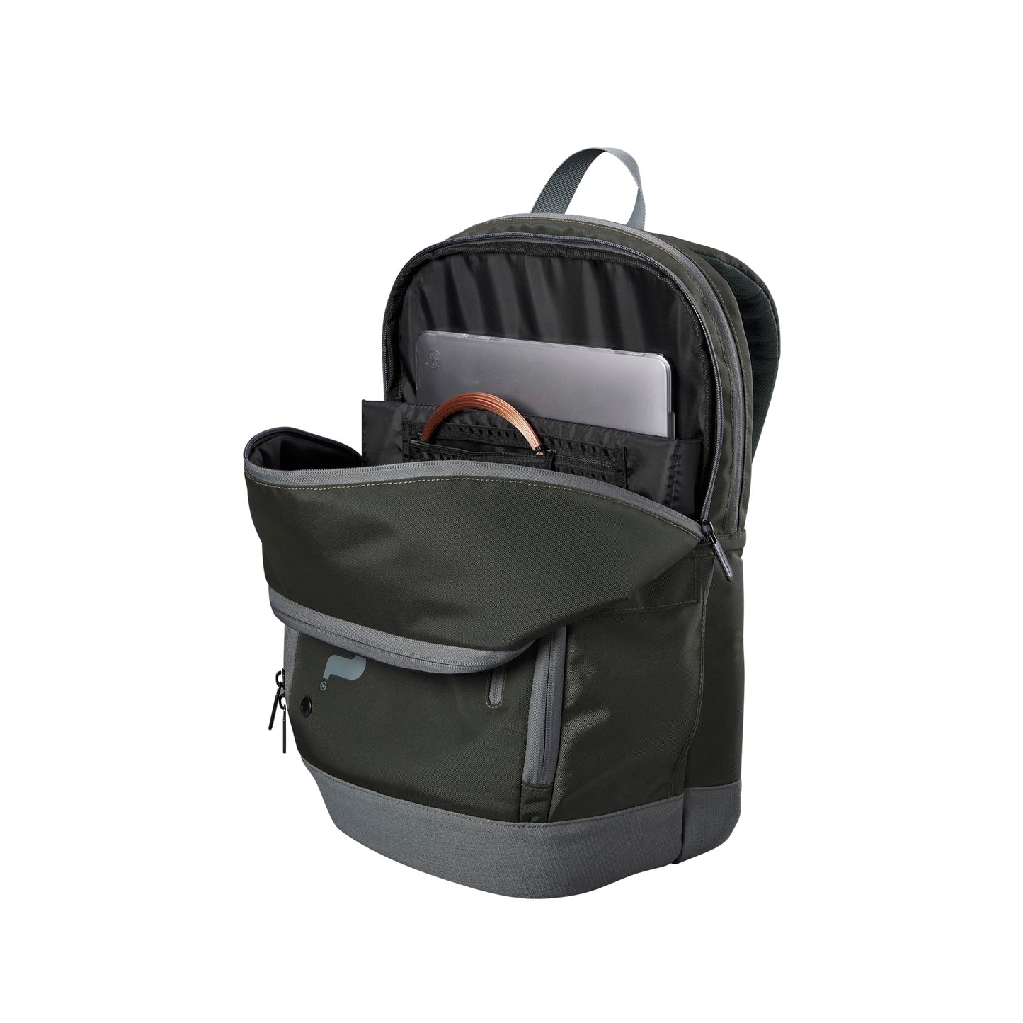 Wilson Tour Tennis Backpack - Dark Green, Holds up to 2 Rackets