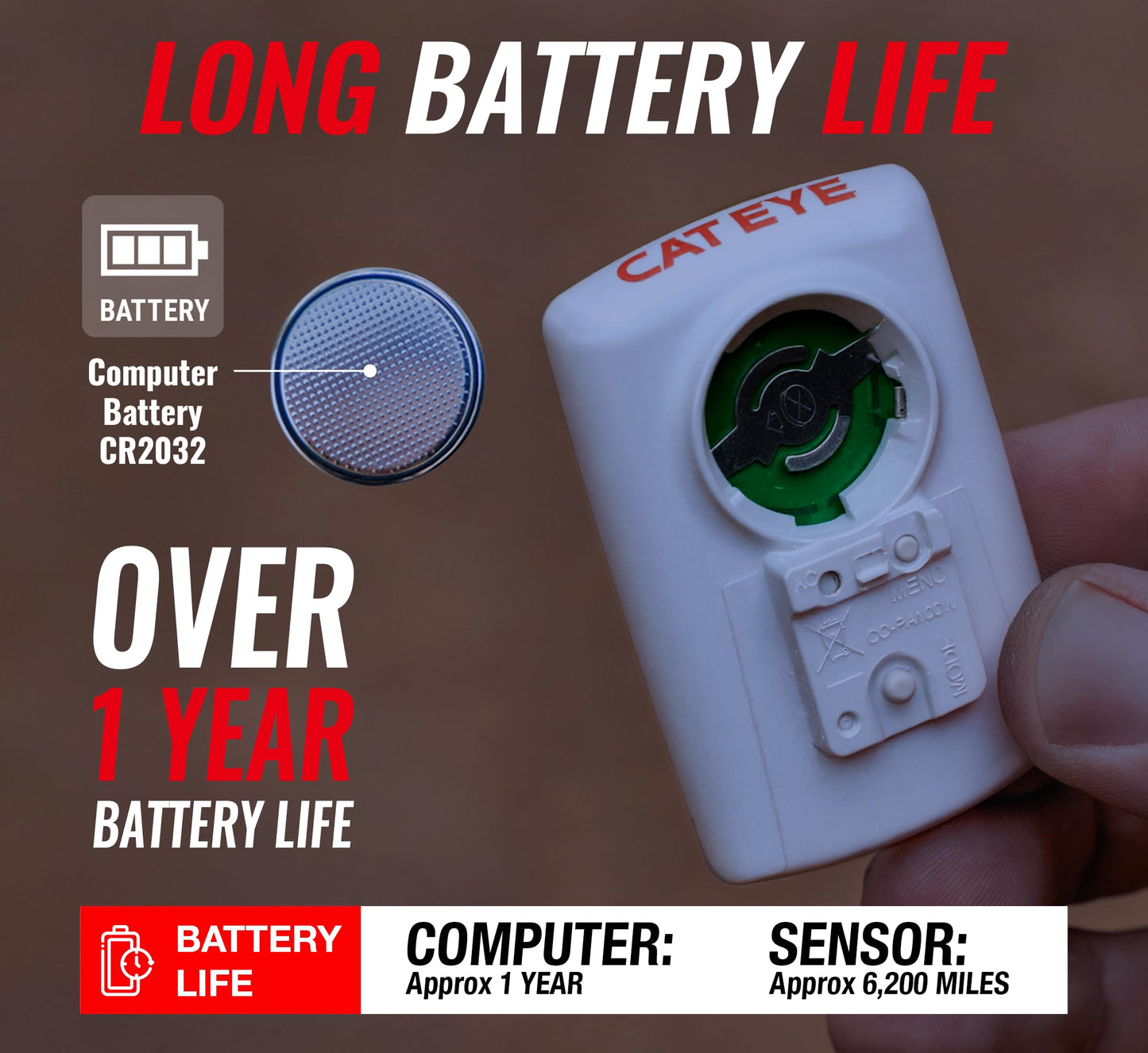 CATEYE Padrone Wireless Bike Computer (USA)