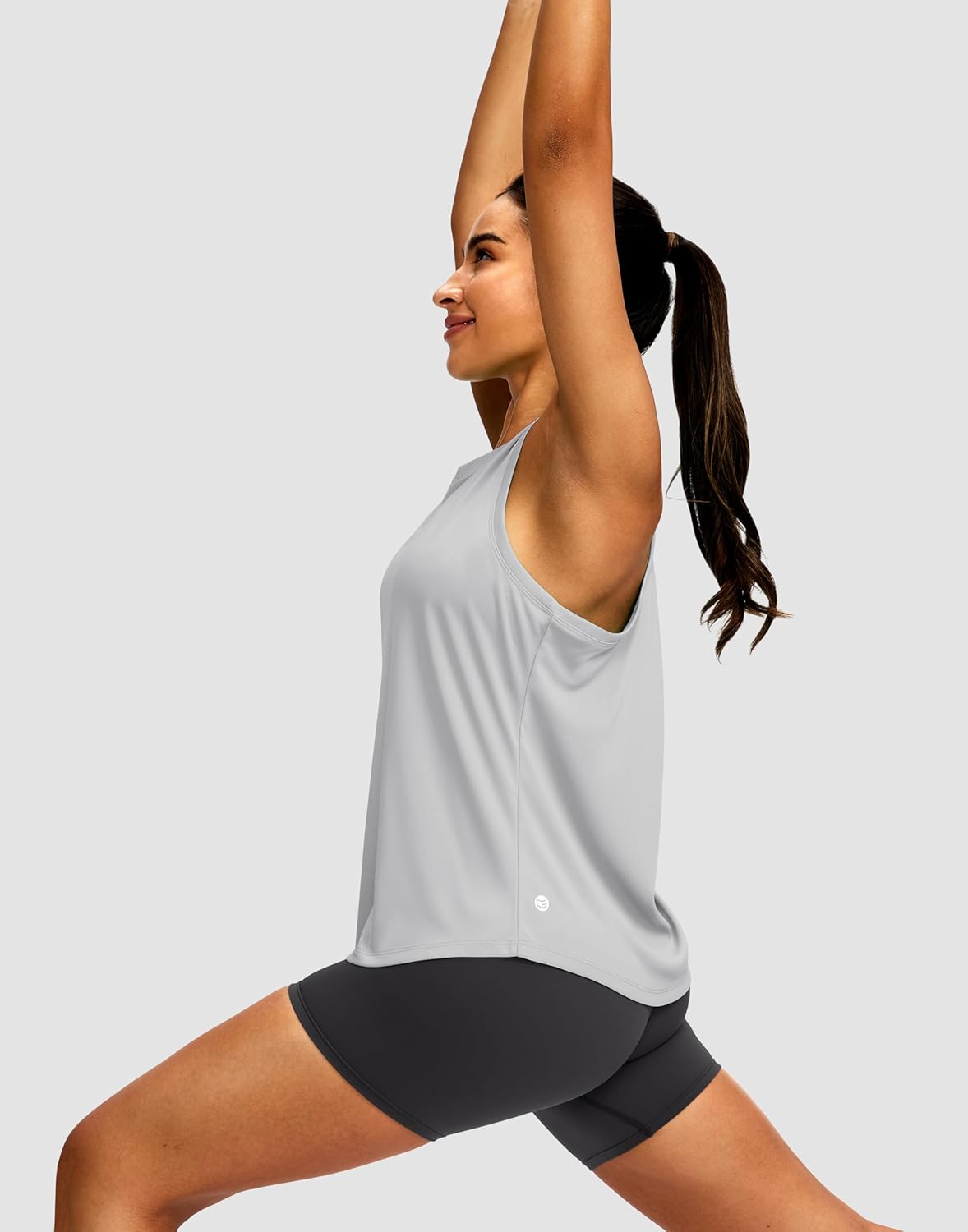 Skiennix Women's Workout Tops - Racerback Athletic Tank for Yoga & Gym | Sleeveless Loose Fit