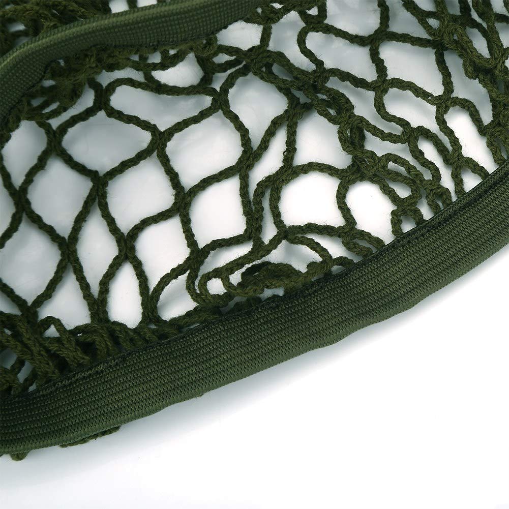 Helmet Net Parts, Helmet Scrim Camouflage Net Cover Fit for M1 M35 M88 Helmet, Green