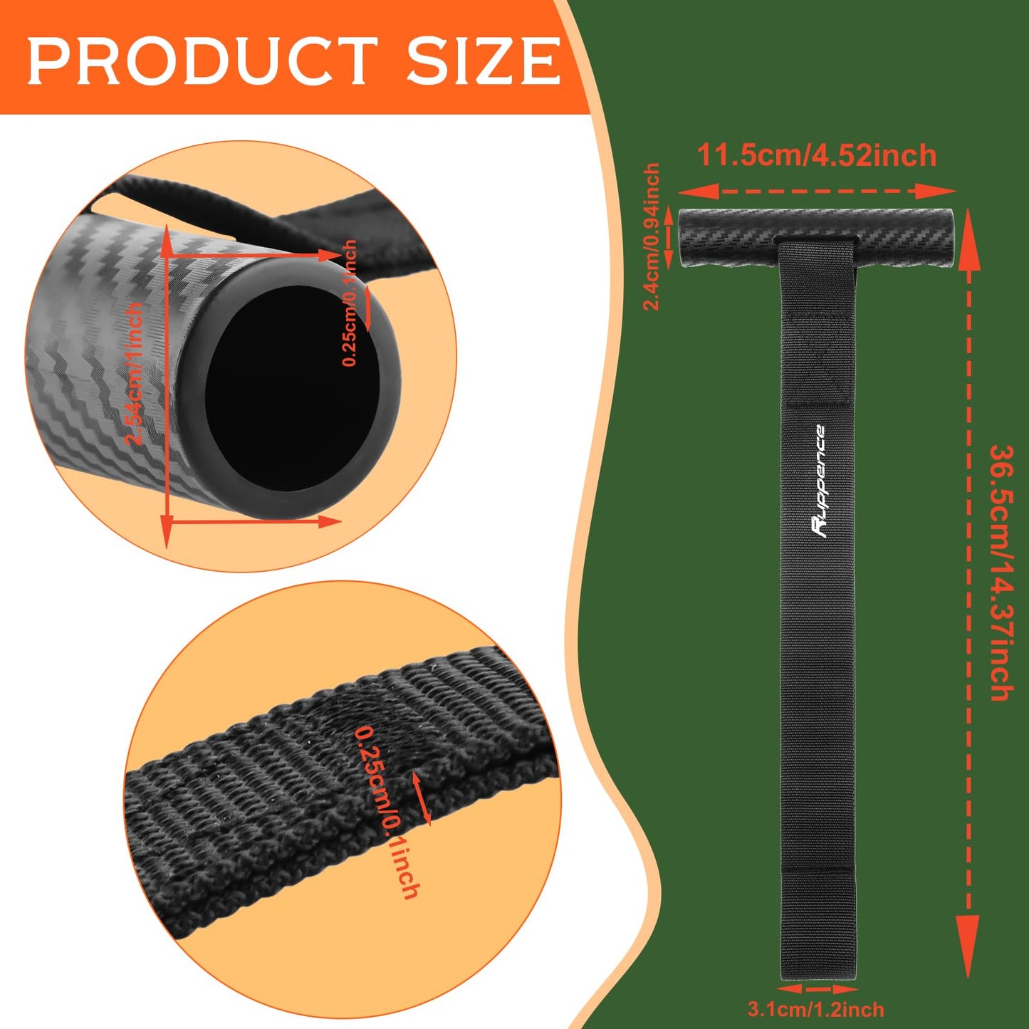 2 Pcs Quick Hood Loops,Kayak Tie Down Straps with Anti-Slip Handle,Cargo Under Hood Anchor Straps for Securing Boat Trailer, Bow Stern Tie Down Kits for Canoe Transport, Perfect for Car Truck Kayak